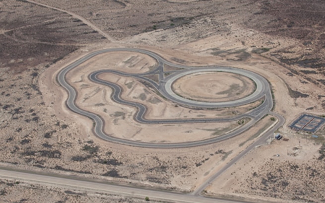 Proving Grounds Wet Dry Course Aerial View Proving Grounds Wet Dry Course Aerial View Image